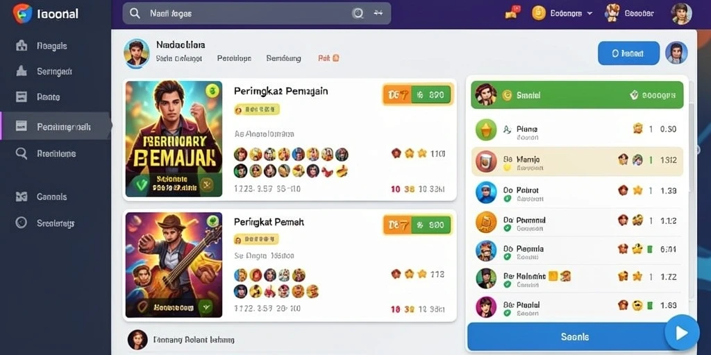 Tampilan antarmuka yang intuitif dan ramah pengguna.