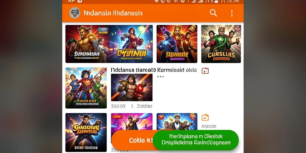 Tampilan antarmuka yang intuitif dan menarik.